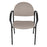 UMF Medical Side Chairs - Guest Side Chair with Arms and Wall Saver Legs, 300 lb. Weight Capacity, Mocha - M1226MO