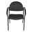 UMF Medical Side Chairs - Guest Side Chair with Arms and Wall Saver Legs, 300 lb. Weight Capacity, Onyx - M1226ON