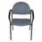 UMF Medical Side Chairs - Guest Side Chair with Arms and Wall Saver Legs, 300 lb. Weight Capacity, Steel Blue - M1226ST