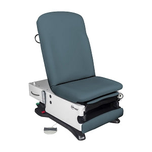 UMF ProGlide 300 Exam Table with Manual Back - TABLE, EXAM, HI-LO, MAN BACK, 300, BLUE - 4070-650-300 LAKESIDE BLUE