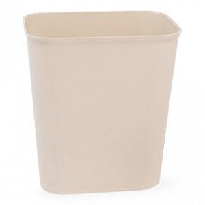 Mar-Bal Inc Plastic Fire-Resistant Waste Baskets - Fire Resistant Waste Basket, 14 qt., Sand - MB14