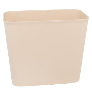 Medline Plastic Fire-Resistant Waste Baskets - Fire Resistant Waste Basket, 27 qt., Beige - MABMB27BEI