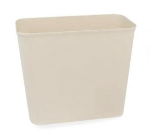 Mar-Bal Inc Plastic Fire-Resistant Waste Baskets - Fire Resistant Waste Basket, 27 qt., Sand - MB 27