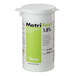 Metrex Research MetriTest Strips 1.8% - Glutaraldehyde 1.8% MetriTest Strip - 10-304