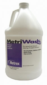 Metrex MetriWash Detergent Concentrate - MetriWash Instrument Cleaner, 1 gal. - 10-3300