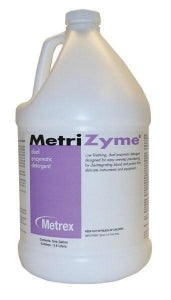 Metrex Research MetriZyme Dual-Enzymatic Detergents - MetriZyme Dual-Enzymatic Detergent for Instrument Cleaning, 1 gal. - 10-4000