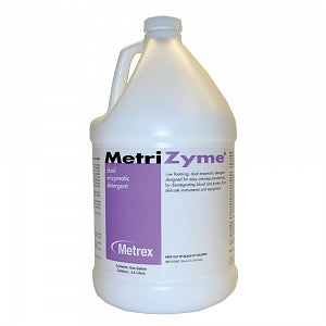 Metrex Research MetriZyme Dual-Enzymatic Detergents - MetriZyme Dual-Enzymatic Detergent for Instrument Cleaning, 1 qt. - 10-4005