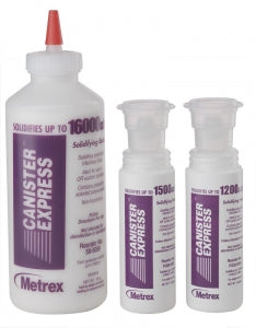 Metrex Research Canister Express Solidifying Beads - Canister Express Solidifier with PremiGuard Cap, 1, 500 cc - PG50-5053