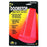 Master Caster Giant Foot Doorstop - Giant Foot Doorstop, No-Slip Rubber Wedge, Safety Orange, 3-1/2"w x 6-3/4"d x 2"h - 00965