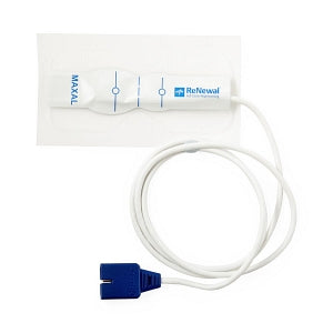 Medline ReNewal Reprocessed Nellcor Pulse Oximeter - MAX-A-L @MAX ADULT LONG PROBE - MAXALR