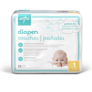 Diapers Disposable Ba - Disposable Baby Diapers, Size 1, 8-14 lb. - MBD2001