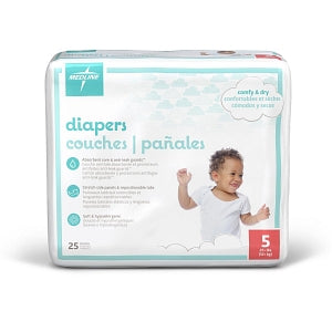 Diapers Disposable Ba - Disposable Baby Diapers, Size 5, 27+ lb. - MBD2005