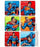 Medibadge Justice League Stickers - Justice League Superman Classic Stickers, 75-Pack - 1283P