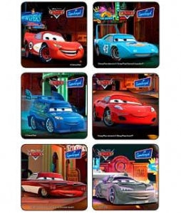 Medibadge Disney Cars Stickers - Disney Cars Supercharged Stickers, 2.5", 75/Roll - 1313P