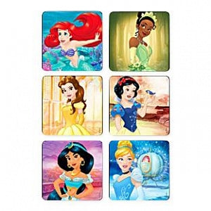 Medibadge Disney Princess Stickers - Disney Princess New Classics Stickers, 2.5", 75/Roll - 1410P