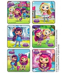 Medibadge Little Charmers Scenes Stickers - Little Charmers Scenes Stickers, 2.5", 75/Roll - 1640P