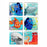 Medibadge Disney Dory & Nemo Stickers - Disney Dory and Friends Stickers, 2.5", 75/Roll - 1648P