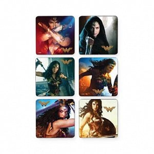 Medibadge Justice League Stickers - Justice League Wonder Woman Movie Stickers, 75-Pack - 1692