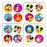 Medibadge Disney Mickey Mouse Stickers - Disney Mickey and Friends MiniBadge Stickers, 300/Roll - 2422P