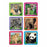 Medibadge Animal Photos Stickers - Baby Animal Photo Stickers, 2.5", 75/Roll - 2951P