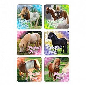 Medibadge Perfect Pony Stickers - Perfect Pony Stickers, 2.5", 90/Roll - 2958P