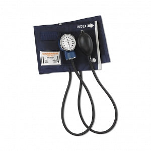 Briggs Mabis Economy Aneroid Sphygmomanometer - Economy Blood Pressure Cuff Unit, Blue - 09-149-017