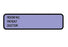 Briggs Corporation Chart ID Labels - Doctor's ID Label, Purple, 200/Roll - D L-3509