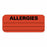 Briggs Chart Labels - Chart Label, Allergy Chart - L-2064N