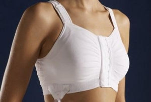 Tytex Carefix Mastectomy Bras - Carefix Mastectomy Bra with Puffs, White, Size M - 337350-03.05.M51