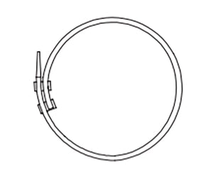 Medical Components Steel Wire Gudewires - Vascular Guidewire, Stainless Steel, 0.018" cm x 45 cm - G45S