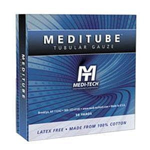 Medi-Tech Spandage Tubular Elastic Retainer Net - Spandage Tubular Elastic Retainer Net, Gauze, Cotton, Tube, Flat, Size 1, 5/8" - MTTG319