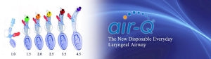 Cookgas air-Q Disposable Masked Laryngeal Airways - air-Q Disposable Laryngeal Mask, Size 4.5 - 10-3045