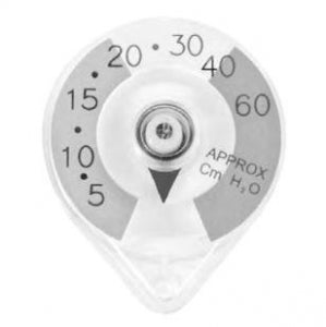 Mercury Medical Manometers - In-Line Manometer with Tee - 10-55354