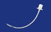 Mercury Medical Parker Flex-Tip Endotracheal Tubes - Endotrach Uncuffed Tube, 3.5 mm - PFUO-35