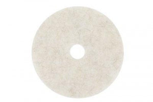 3M Healthcare 3300 Series Natural-Blend White Pad - Natural Blend White Pad 3300 for Floor Polishing Burnishing Machine, 20" - 61-5001-1448-5