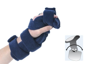 Comfy Splints Comfy Splint Long Pan Deviation Hand Orthosis - SPLINT, PAN DEVATIN, HAND, ADLT, L, NAVY, TRRY - LPDH-101