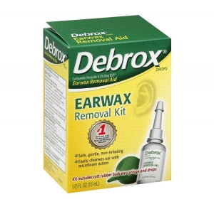 Medtech Products Debrox Earwax Removal Kit - Debrox Earwax Removal Kit, 0.5 oz. - 10042037104785