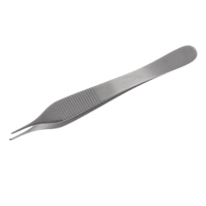 Medline Callison-Adson Tissue Forceps - Callison-Adson Tissue Tying Forceps, 1 x 2 Teeth, 5" - MDG0129379