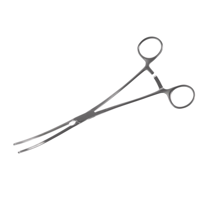 Medline DeBakey Cardiovascular Forceps - 12.5" (31.7 cm) DeBakey Cardiovascular Tissue Forceps with Angled 2 mm Tip - MDS1324931