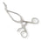 Medline Ducker Self-Retaining Surgical Retractor - Ducker Retractor, Left, 50 mm x 20 mm - MDG1185771