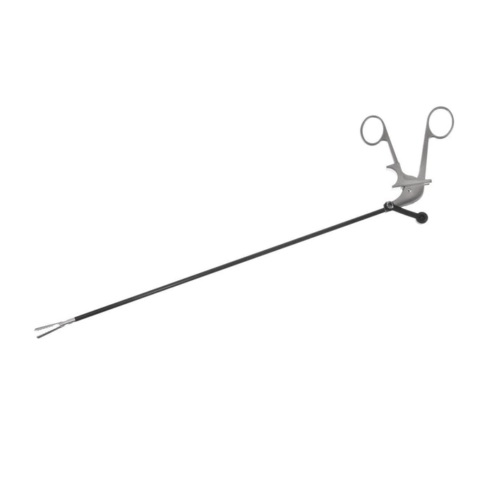 Medline Wavy Laparoscopic Forceps - Laparoscopic Side Lock Forcep, Atrau, Single Action, Nonrotating, 5 mm x 36 cm - MDS5260533A