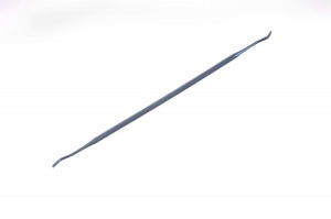 Medline Woodson Double-Ended Neurosurgical Elevators - 10" (25.4 cm) Double-Ended Titanium Woodson Elevator with 3 mm x 12.5 mm Flat Edge End and 3 mm x 12.5 mm Semi-Sharp Tip - MDG3432841