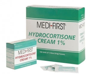 Medique Products Hydrocortisone Cream 1% - Hydrocortisone Cream Packet, 1/32 oz., 144/Box - 21135