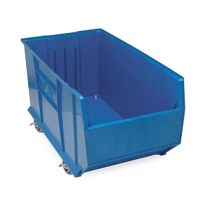 Quantum Storage Systems Mobile Hulk Containers - Blue 19.88"W x 35.88"L X 17.5"H Mobile Hulk Container - QUS996MOBBL