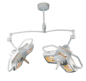 Burton Medical AIM HI LED 70 Exam Lights - AIM-100 Procedure Light, Double Ceiling Mount - A100DC