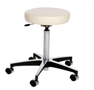 Enochs Pneumatic Exam Stools - Pneumatic Exam Stool with Casters, Adjusts from 20"-30" High, Sand - 101DS