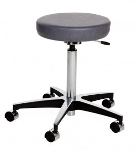 Enochs Pneumatic Exam Stools - Pneumatic Exam Stool with Casters, Adjusts from 20"-30" High, Ninja - 101NI