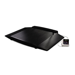 Rice Lake Weighing Systems Rice Lake Digital Wheelchair Scales - Digital Wheelchair Scale with 2 Ramps, Weight Capacity of 1, 000 lb. (454 kg) - 141449