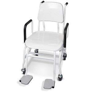 Rice Lake Digital Chair Scales - Digital Chair Scale with Padded Seat, Weight Capacity of 660 lb. (300 kg) - 166644