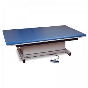 Clinton Hi-Lo Mat Platform with Upholstered Top - PVC-Free Bariatric High-Low Mat Platform Table, 4' x 7' - 253-47-ECO PVC